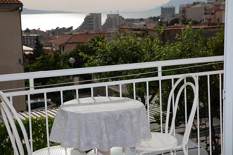 apartments Bidol, Makarska - balcony