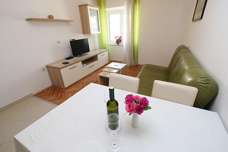 Apartments City, Makarska - living room
