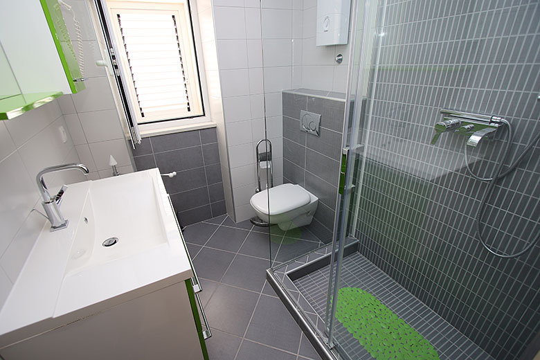 Apartments City, Makarska - bathroom