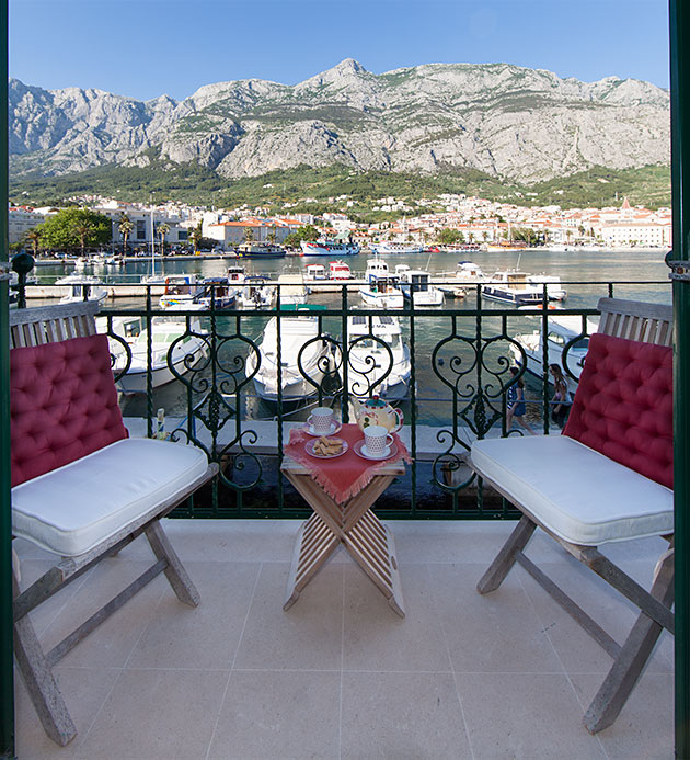 Apartments Columba, Makarska - balcony