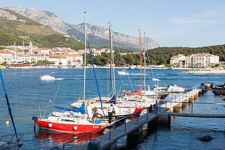 Apartments Columba, Makarska - balcony