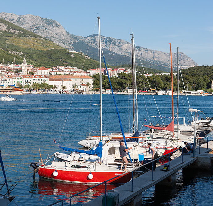 Apartments Columba, Makarska - balcony