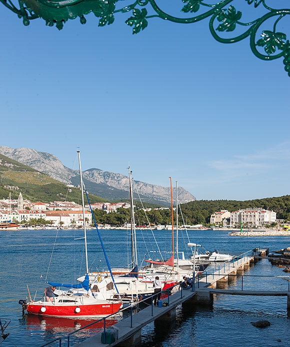 Apartments Columba, Makarska - balcony