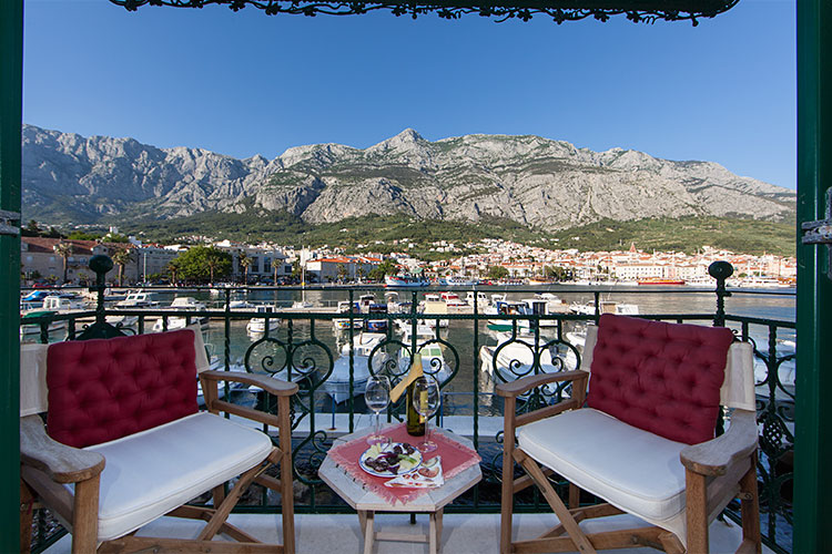 Apartments Columba, Makarska - balcony