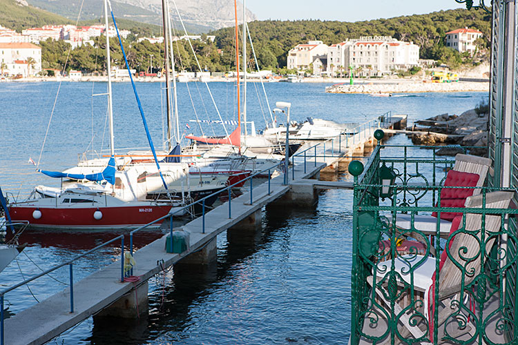 Apartments Columba, Makarska - balcony