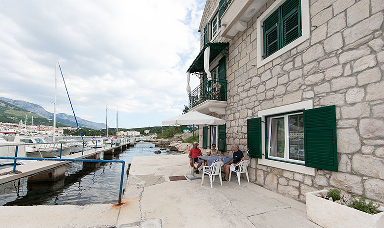 Apartments Columba, Makarska - terrace