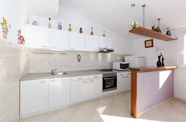 apartments Prli, Makarska - kitchen